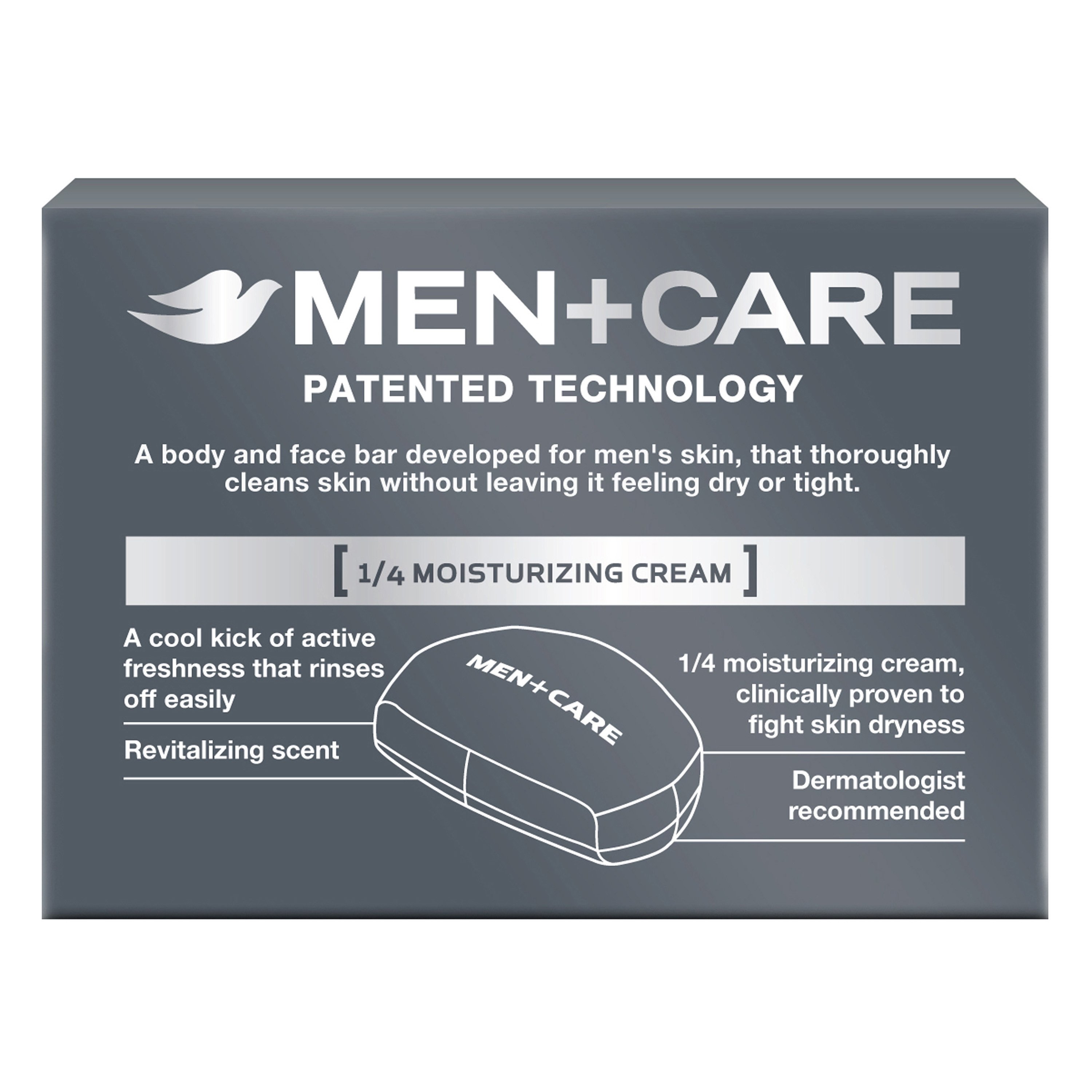 Dove Men+Care Soap Bar Skin Defense 6 Count - Shop Hand & Bar Soap at H-E-B