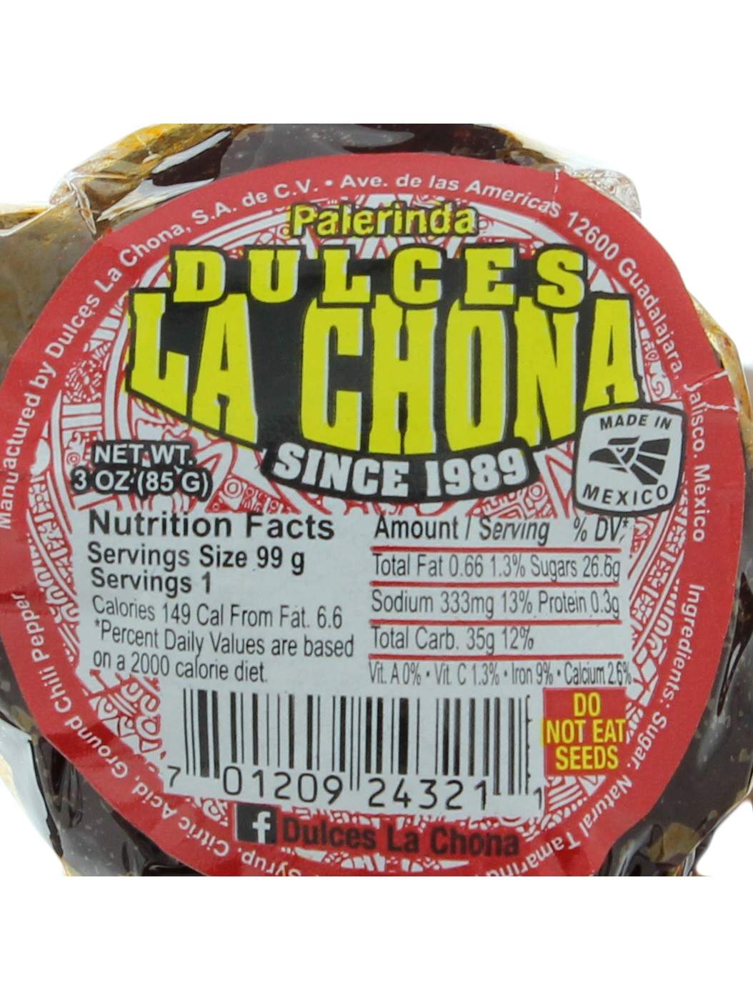 La Chona Paleta Tamarindo; image 2 of 2