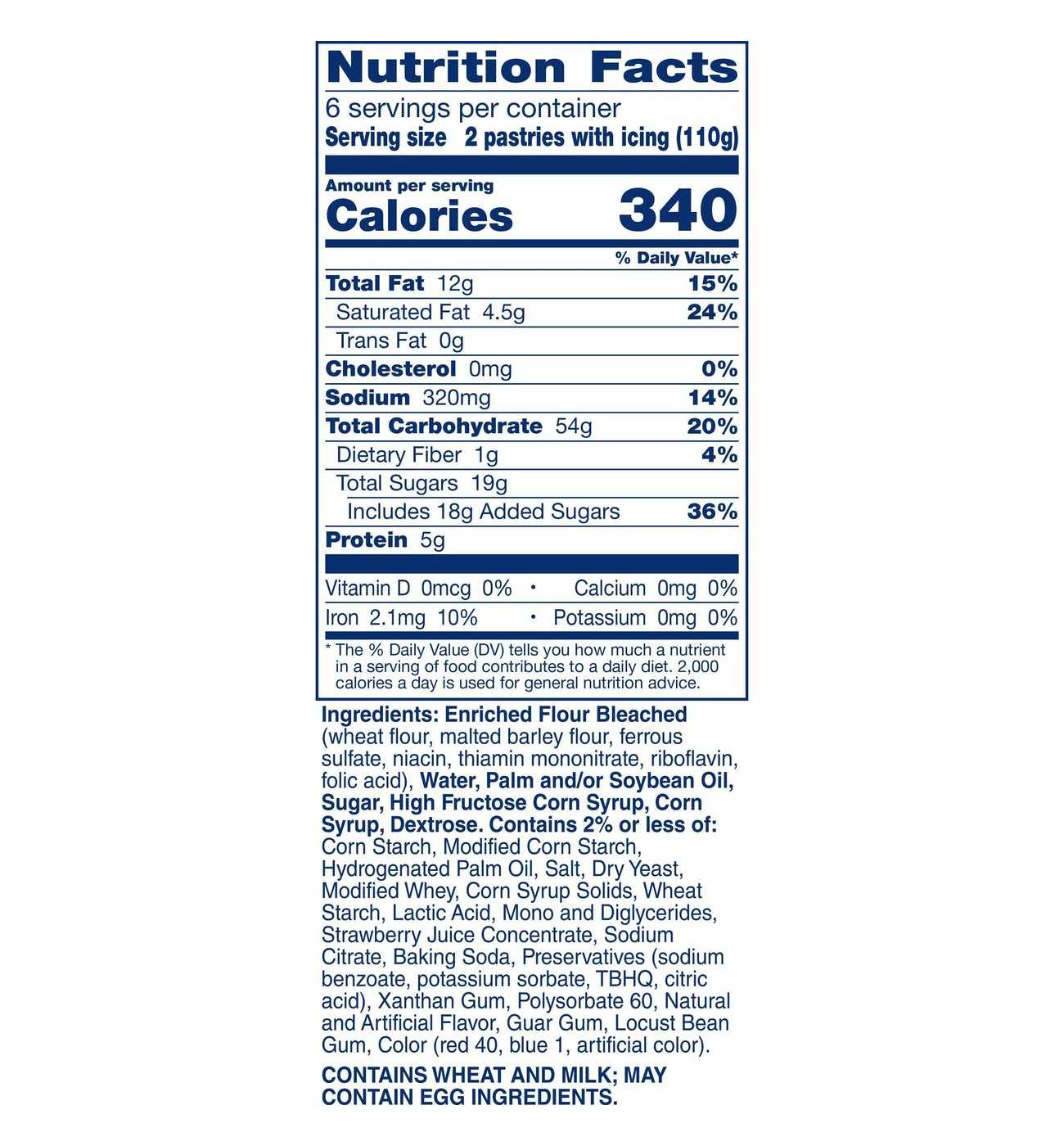 Pillsbury Toaster Strudel Frozen Pastries - Strawberry, Value Size; image 3 of 6