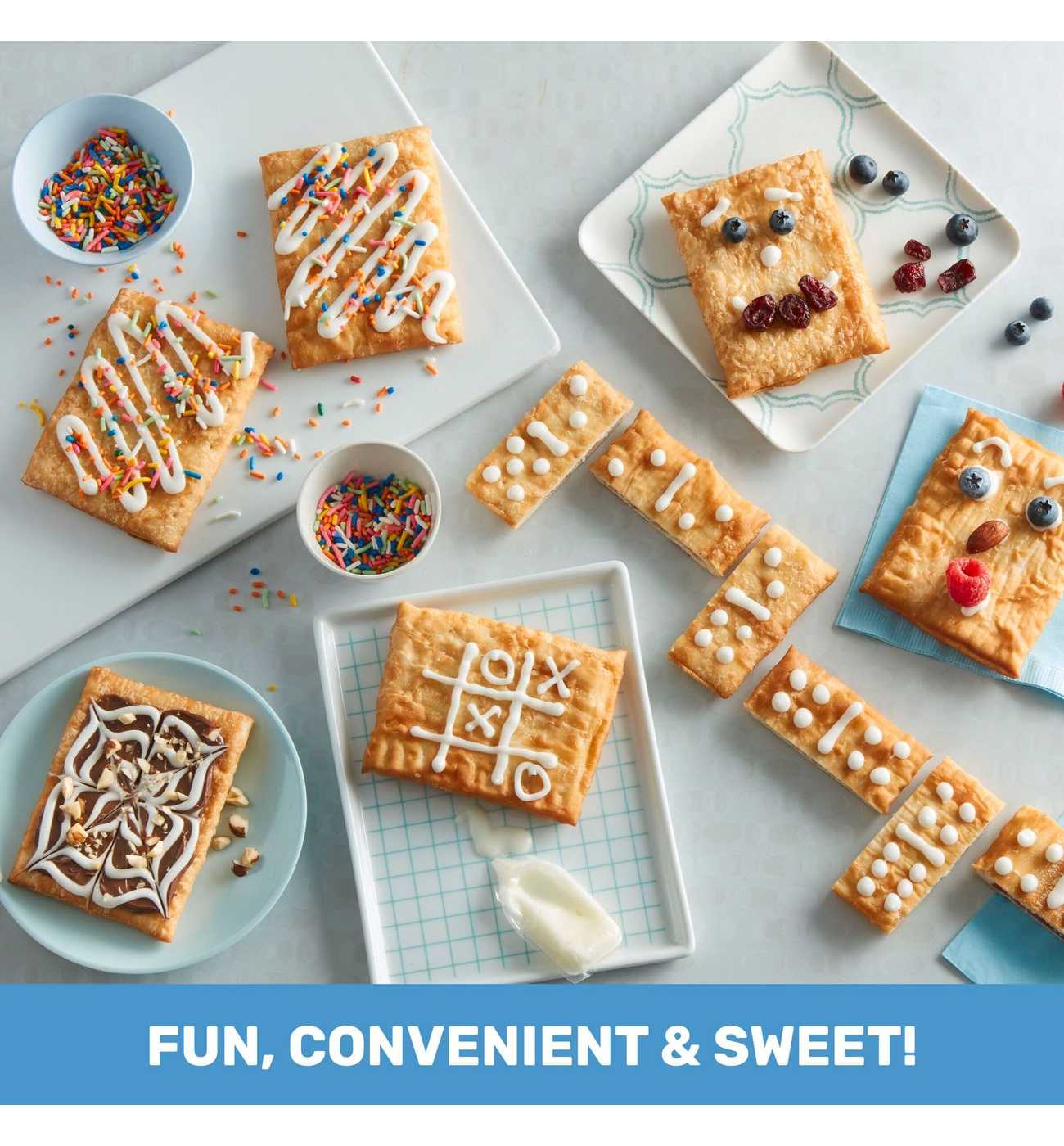 Pillsbury Toaster Strudel Frozen Pastries - Strawberry, Value Size; image 4 of 6