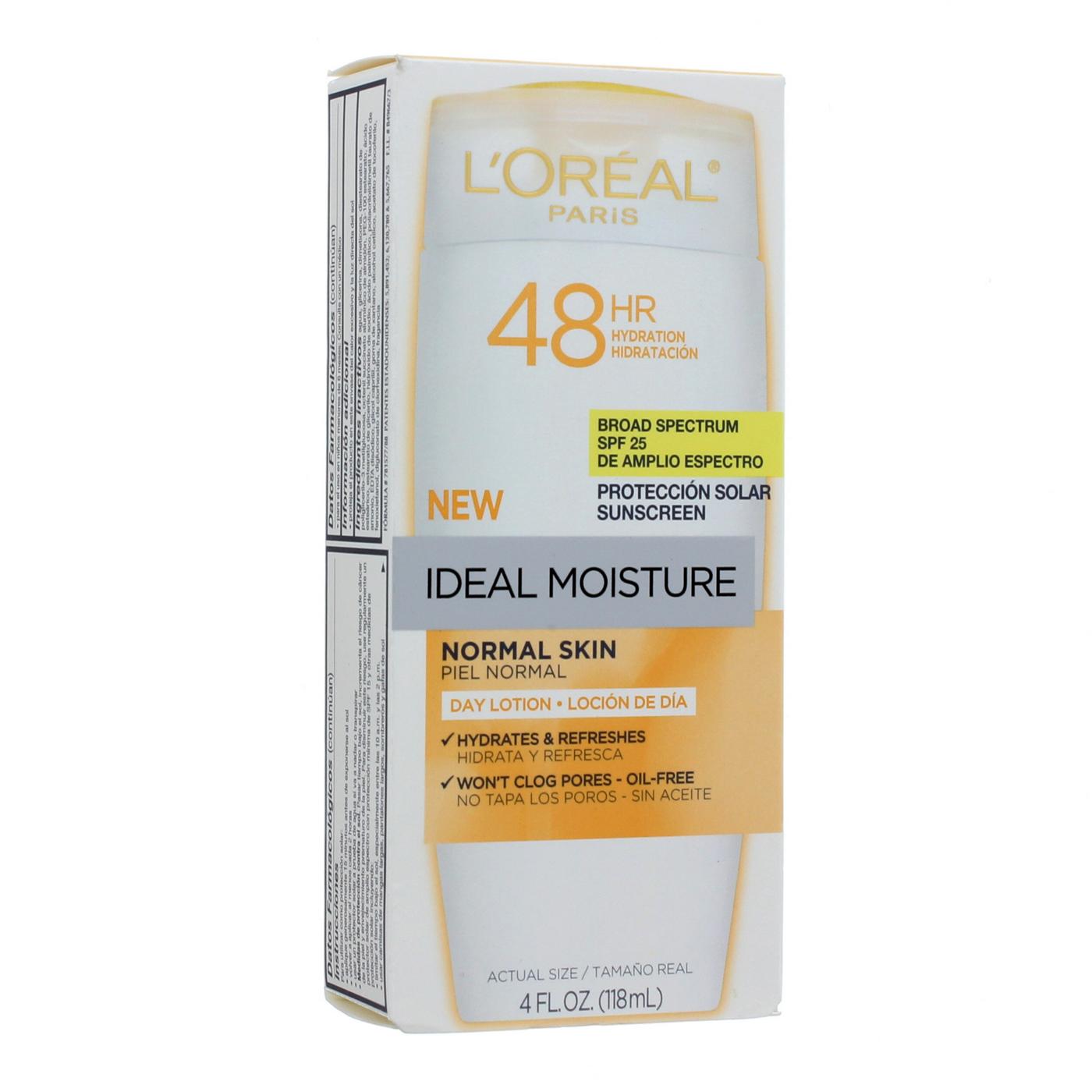 L'Oréal Paris Ideal Moisture Normal Skin Daily Lotion SPF 25; image 1 of 3