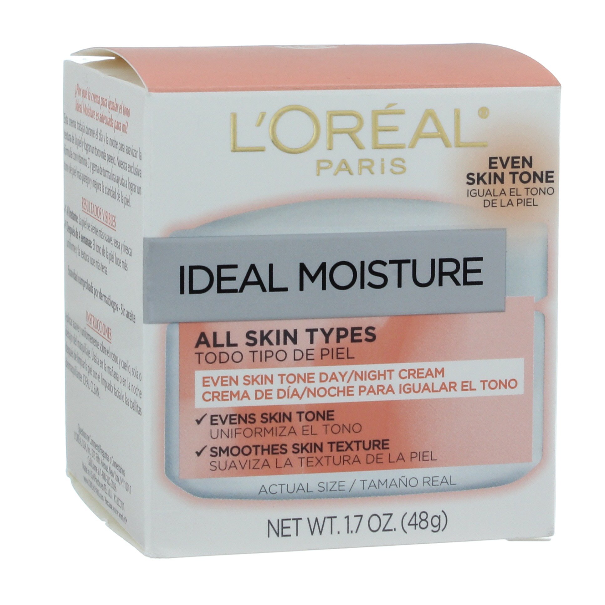 L'Oreal Paris Ideal Moisture Even Tone Day/Night Cream Shop