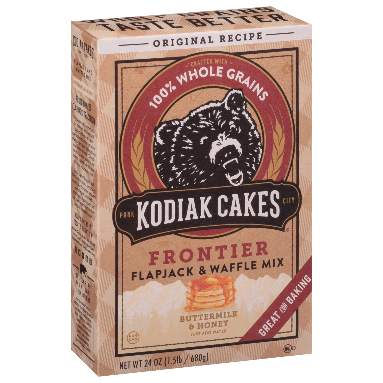 Kodiak Cakes Buttermilk & Honey Frontier Flapjack and Waffle Mix Shop