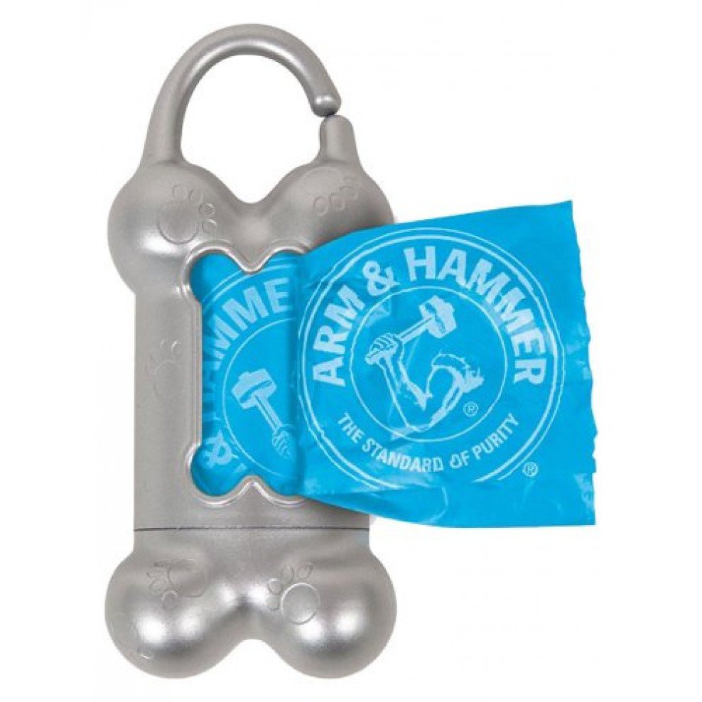 Arm & Hammer Bone Waste Bag Dispenser with Bag - Shop Cleanup & odor ...