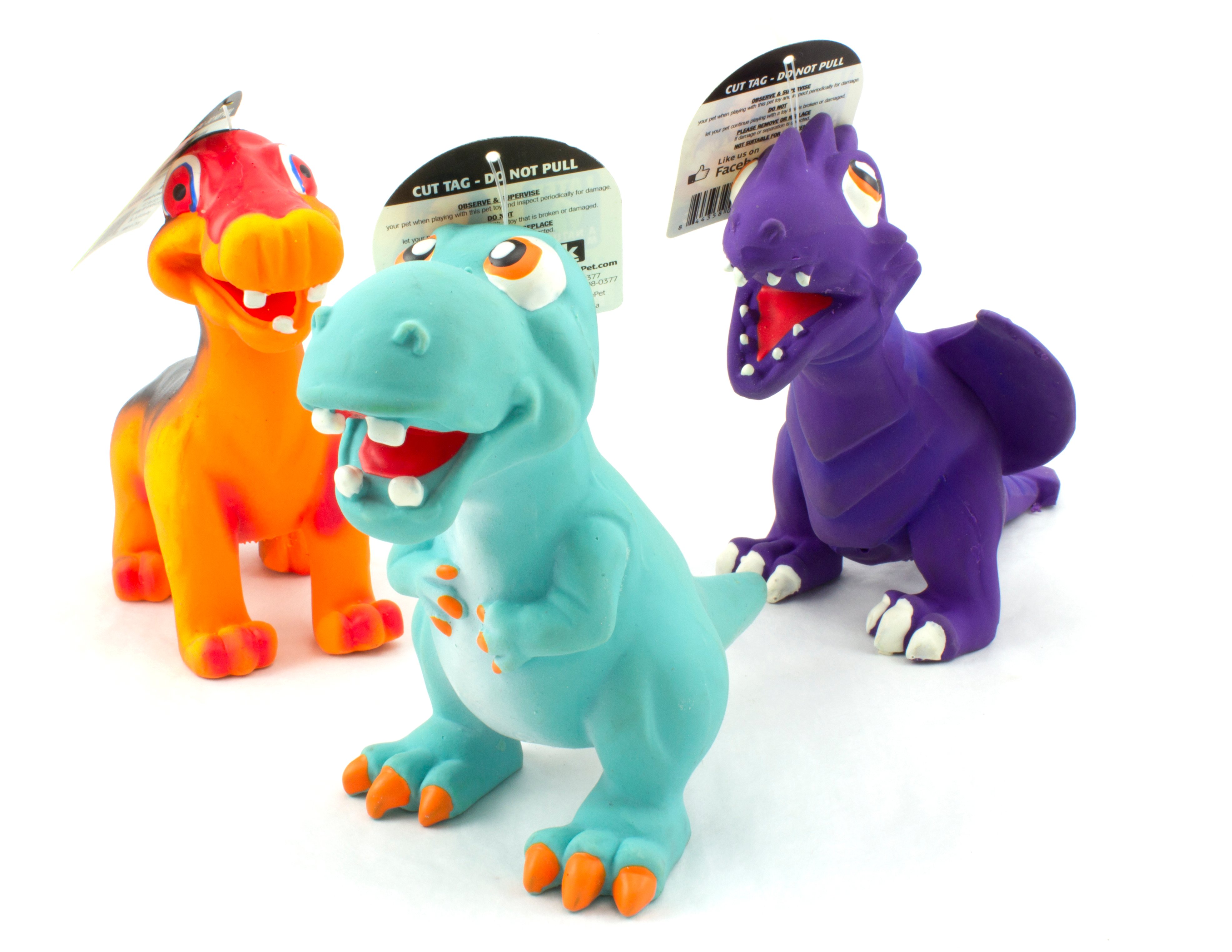 Knight Pet Small Latex Dinosaur Dog Toy With Sound Shop Dogs at HEB