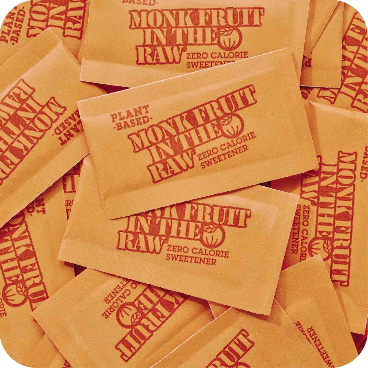 Monk Fruit in the Raw Zero Calorie Sweetener Packets; image 2 of 5