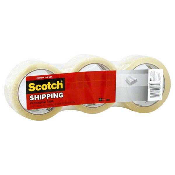 Scotch Shipping Light Weight Shipping Packing Tape Shop Tape at HEB