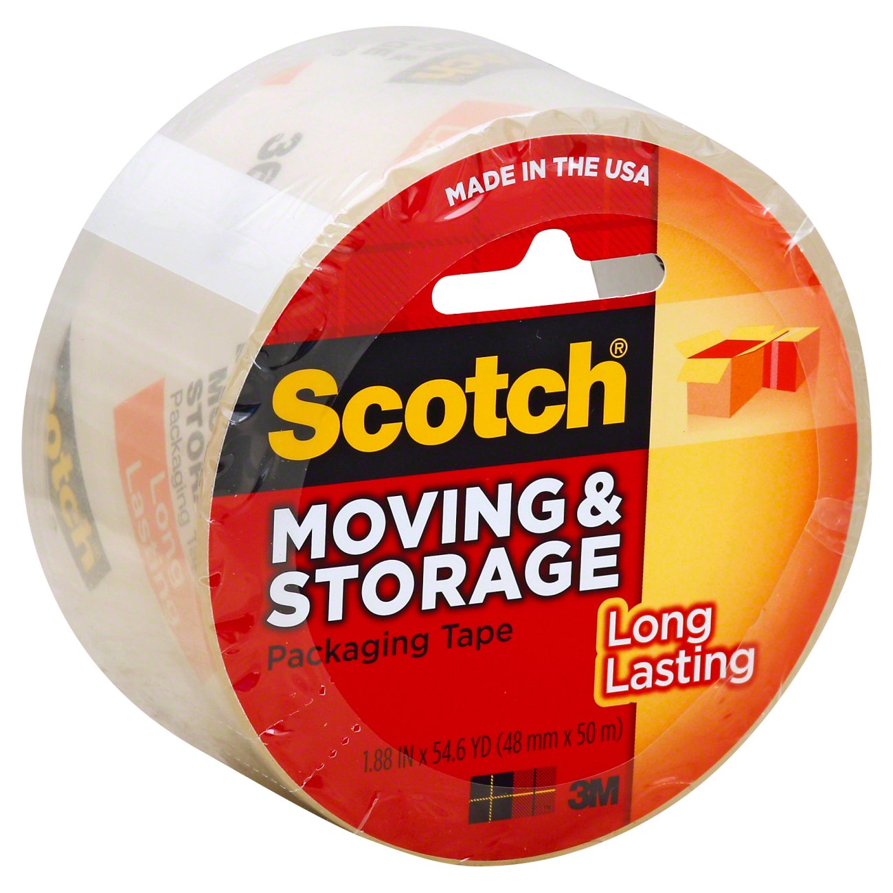 Scotch Long Lasting Moving & Storage Packaging Tape Shop Tape at HEB