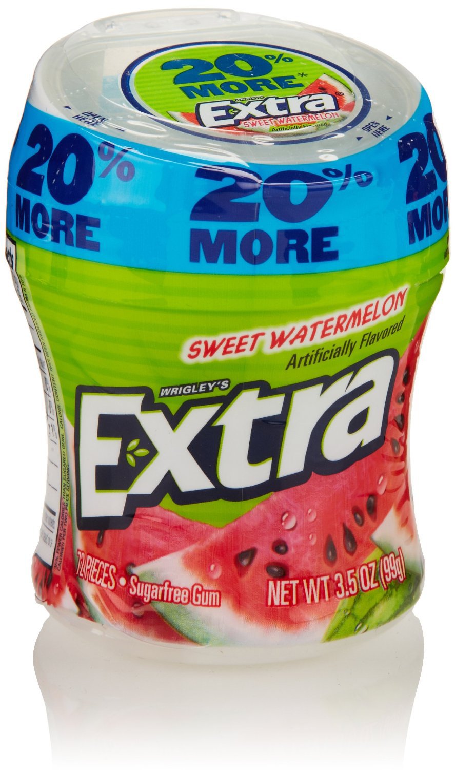 Extra Sugarfree Sweet Watermelon Gum - Shop Candy at H-E-B