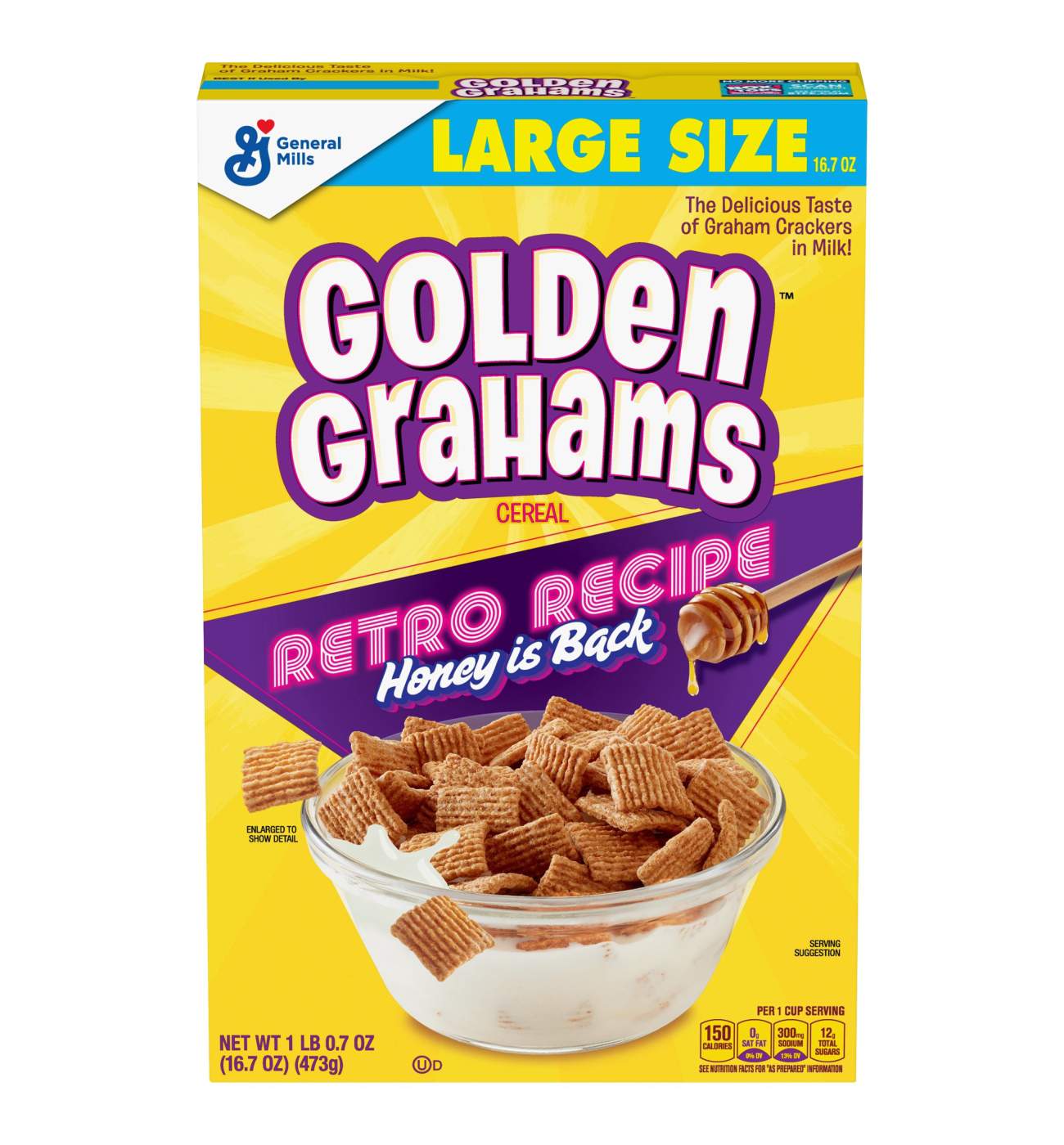 General Mills Golden Grahams Cereal; image 1 of 2