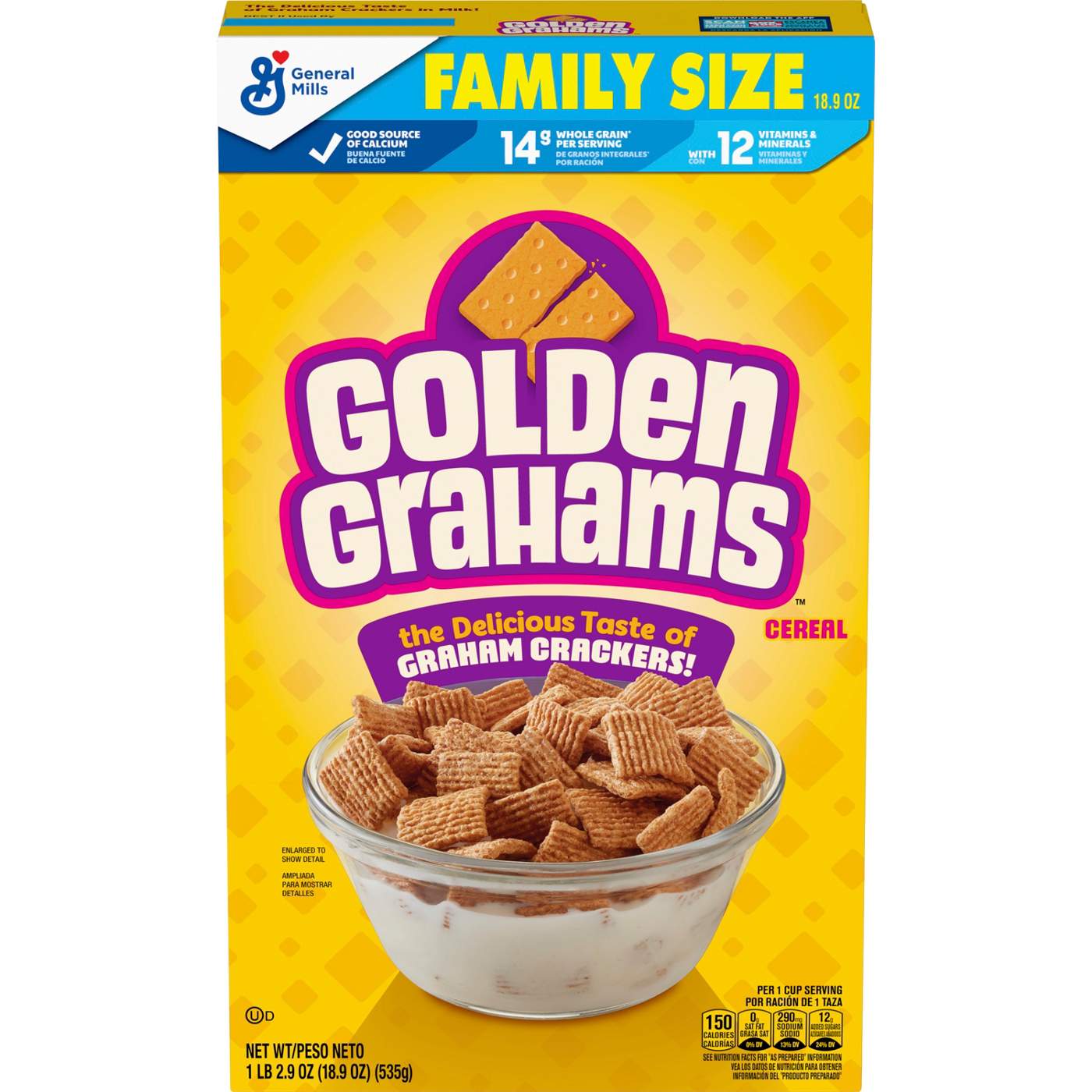 General Mills Golden Grahams Cereal - Family Size; image 1 of 7