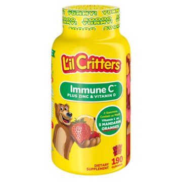 L'il Critters Immune C Plus Zinc & Vitamin D Gummies