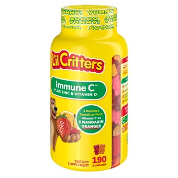 L'il Critters Immune C Plus Zinc & Vitamin D Gummies