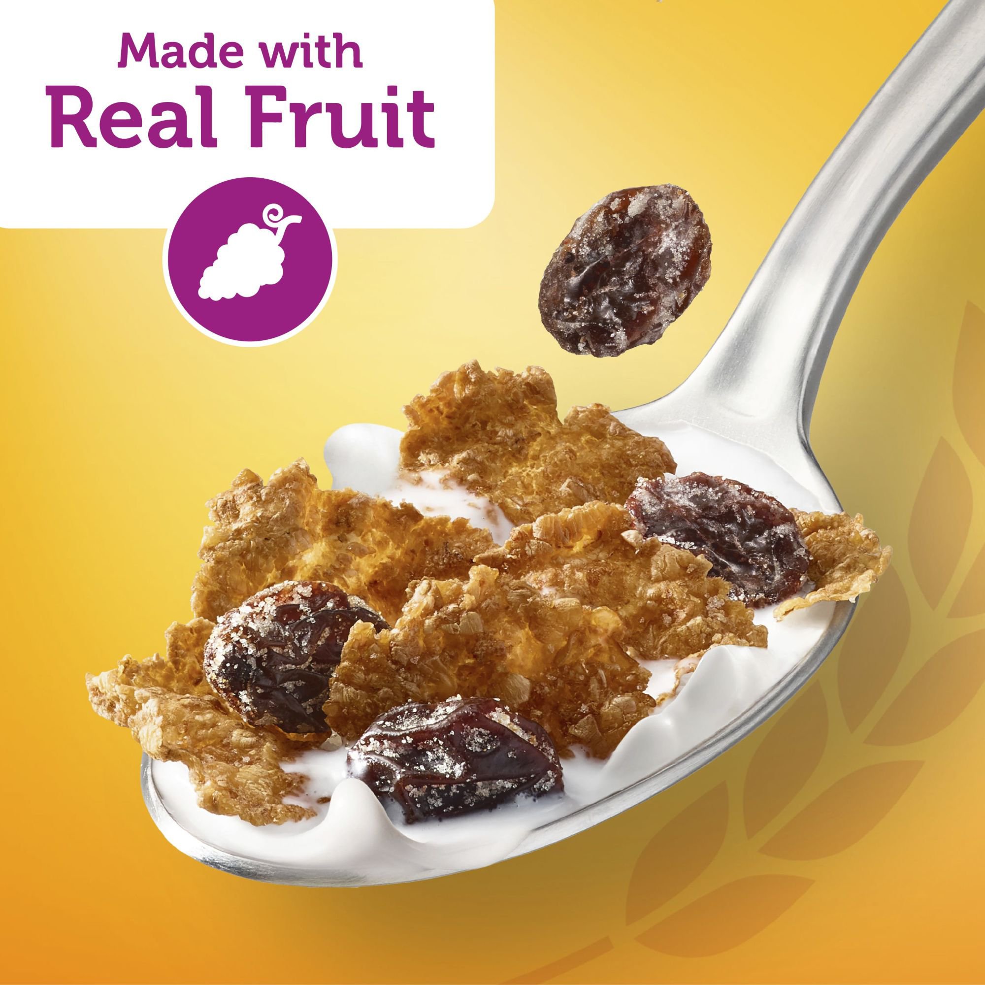 Kellogg's Raisin Bran Original Cold Breakfast Cereal - Shop Cereal at H-E-B