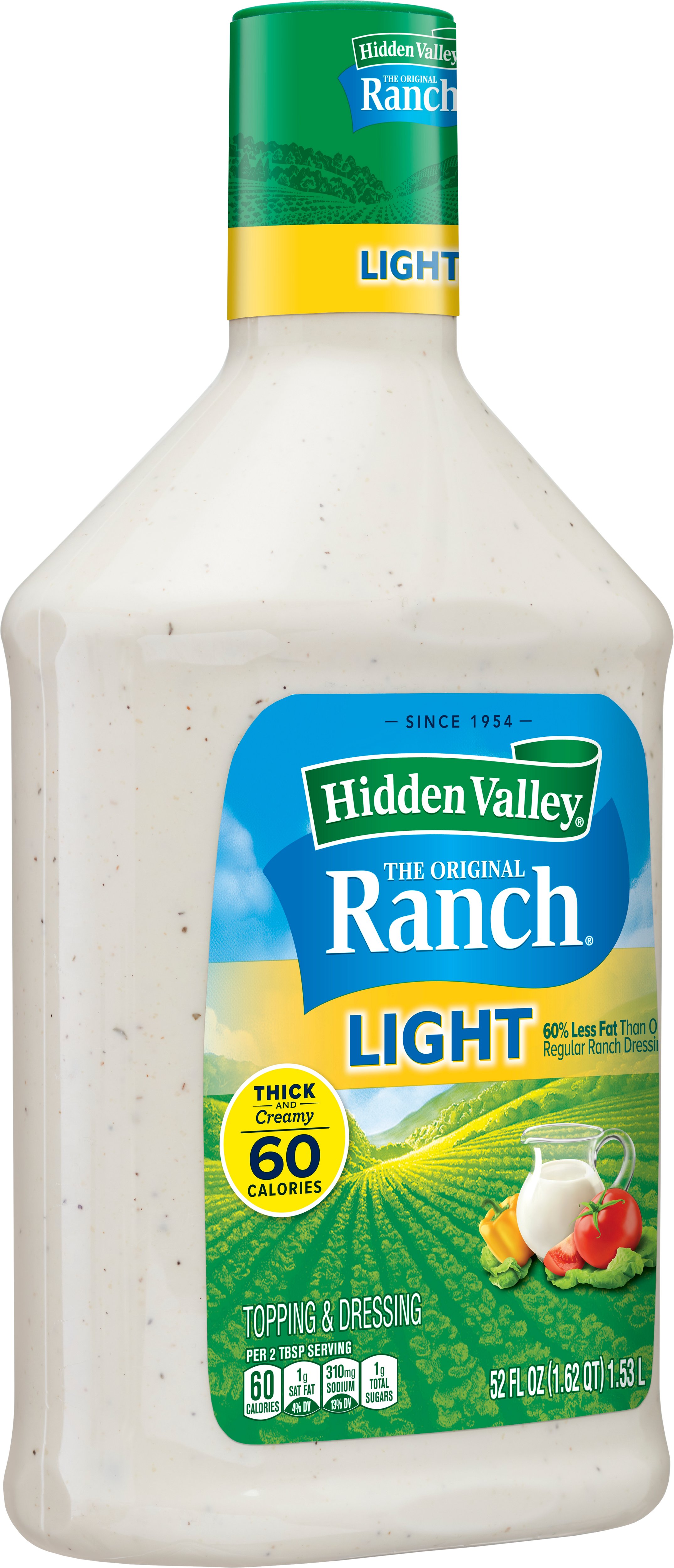 Hidden Valley The Original Ranch Light Dressing - Shop Dressing, Oil ...
