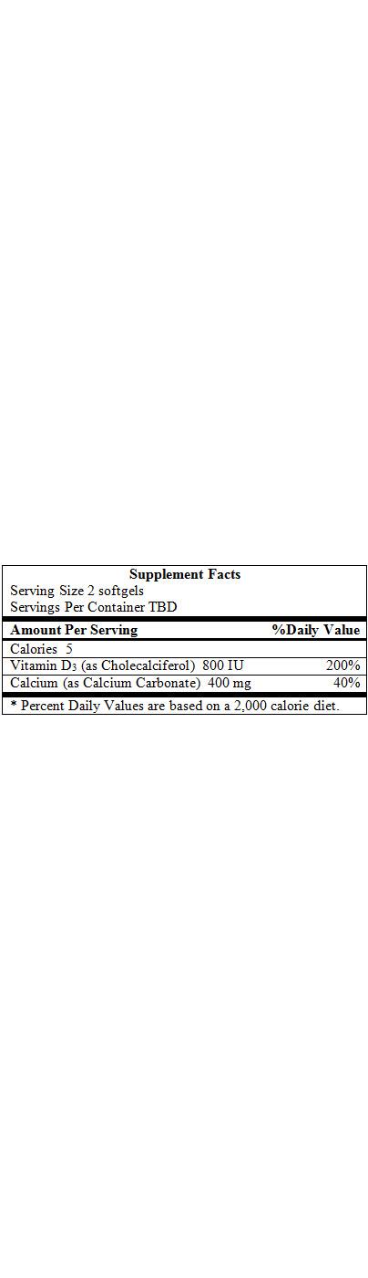 Nature Made Calcium Petites with Vitamin D 200 mg/400 IU Liquid Softgels; image 2 of 2