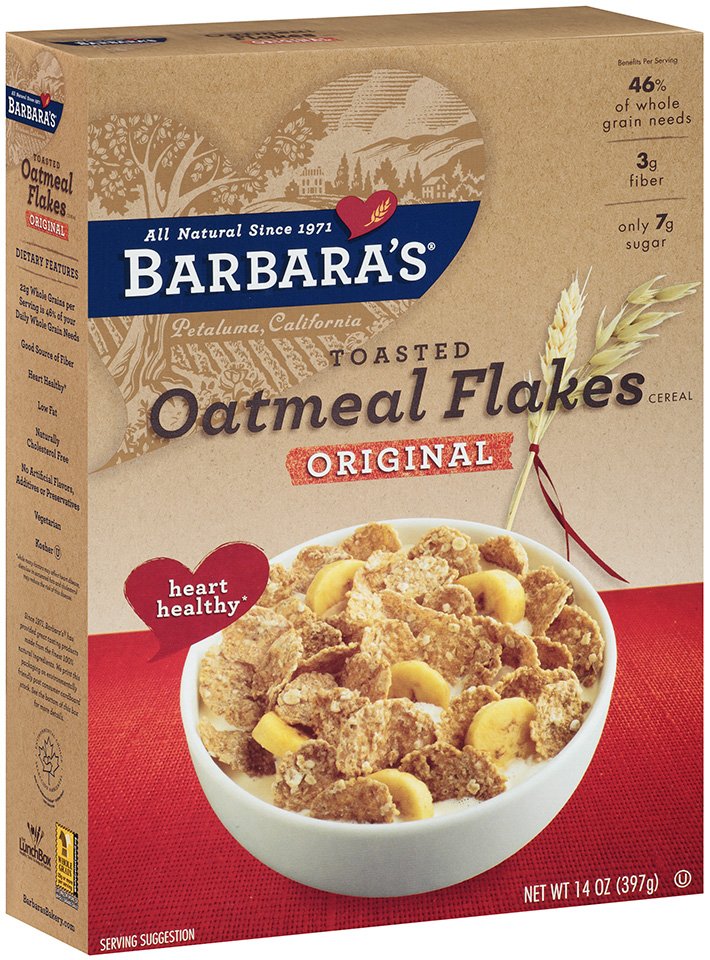 Barbara's Toasted Oatmeal Flakes Original Cereal Shop Cereal at HEB