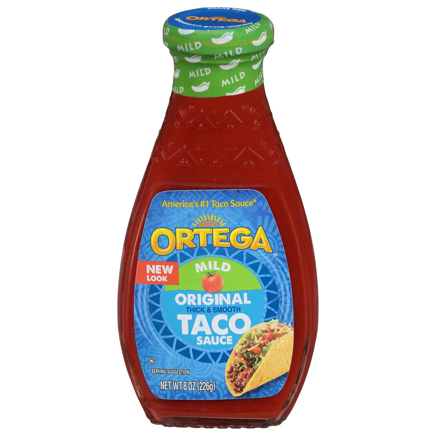 Ortega Mild Original Taco Sauce; image 1 of 3