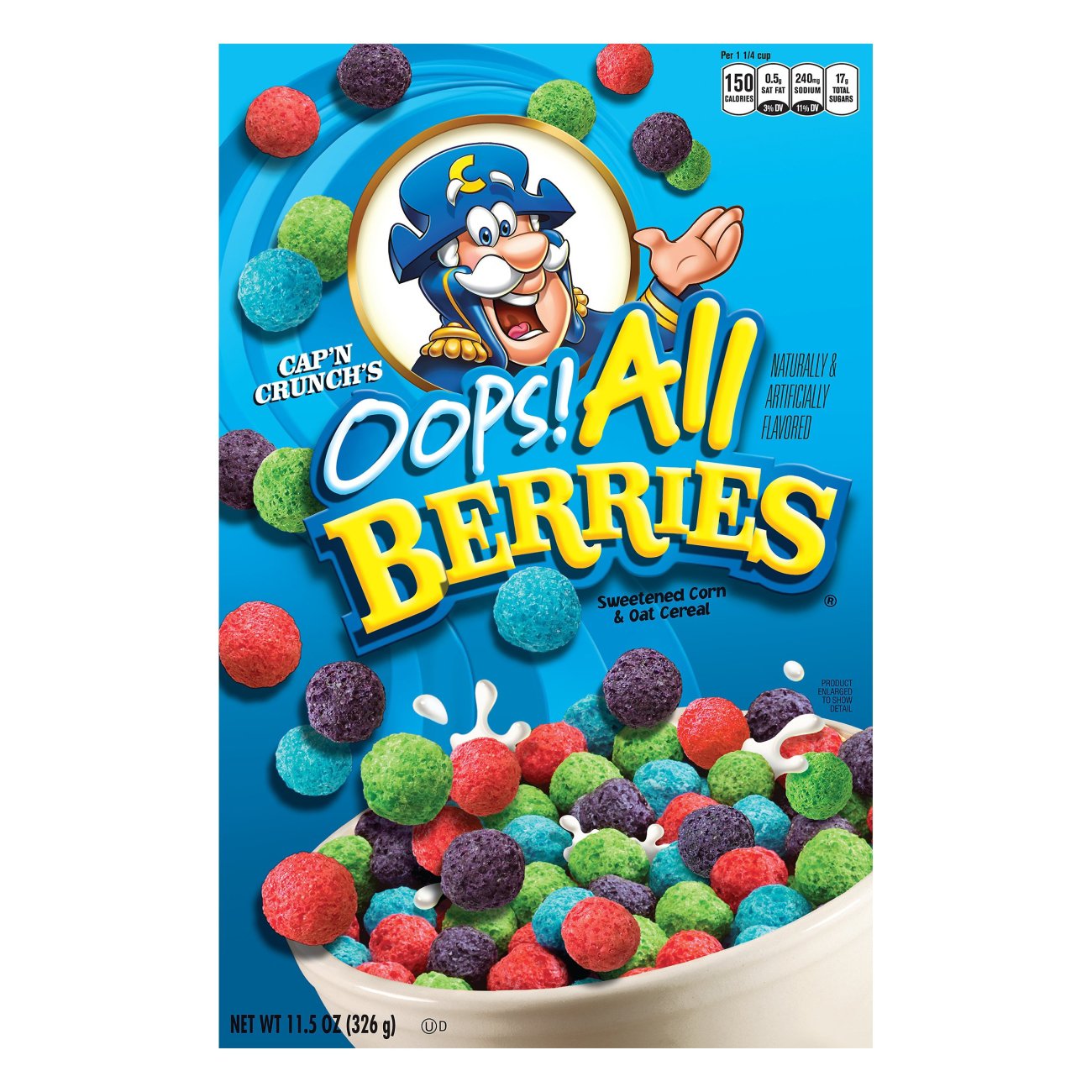 Cap N Crunch Oops All Berries Cereal Shop Cereal At H E B