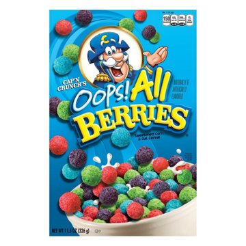 Cap'n Crunch Oops! All Berries, 11.5 oz