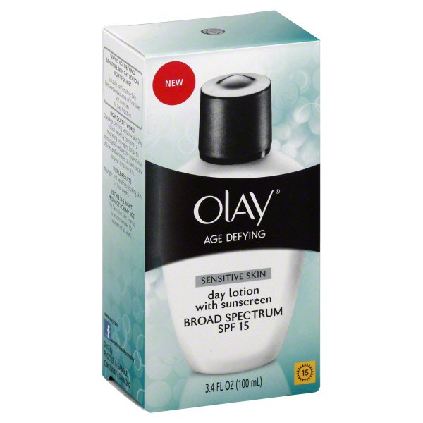 Olay Age Defying Sensitive Skin Day Lotion With Sunscreen - Shop Facial ...