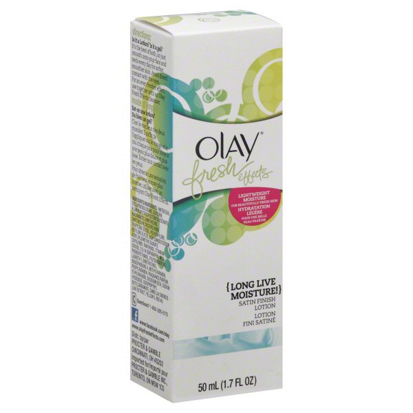 olay satin finish moisturizer