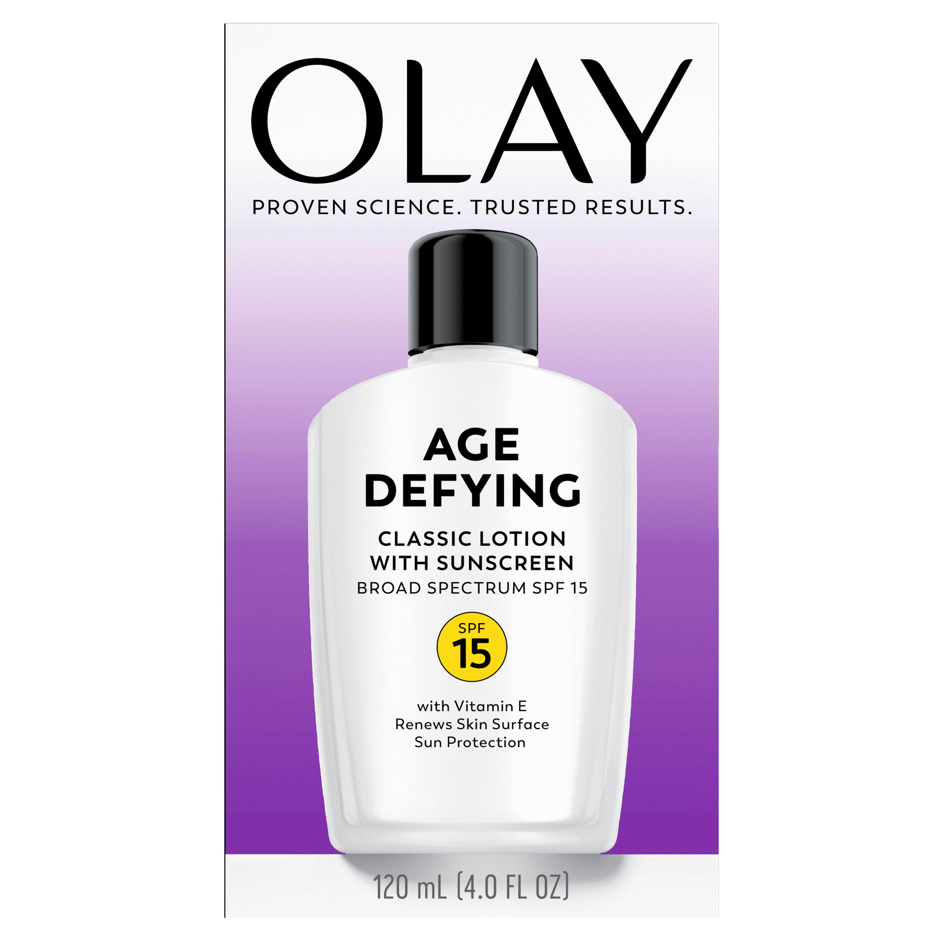 Olay Age Defying Classic Renewal Lotion with SPF 15 Shop Facial