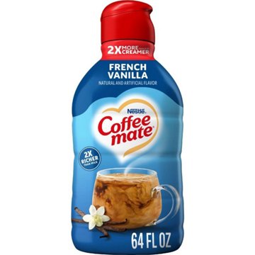 Nestle Coffee Mate Coffee Creamer - French Vanilla, 64 oz