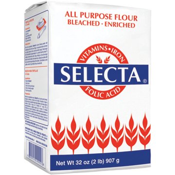 Selecta All Purpose Enriched Flour, 2 lb