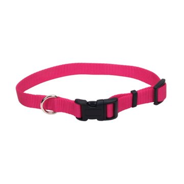 Coastal Pet Products 5/8 Inch X 14 Inch Pink Adjustable Collar, EACH