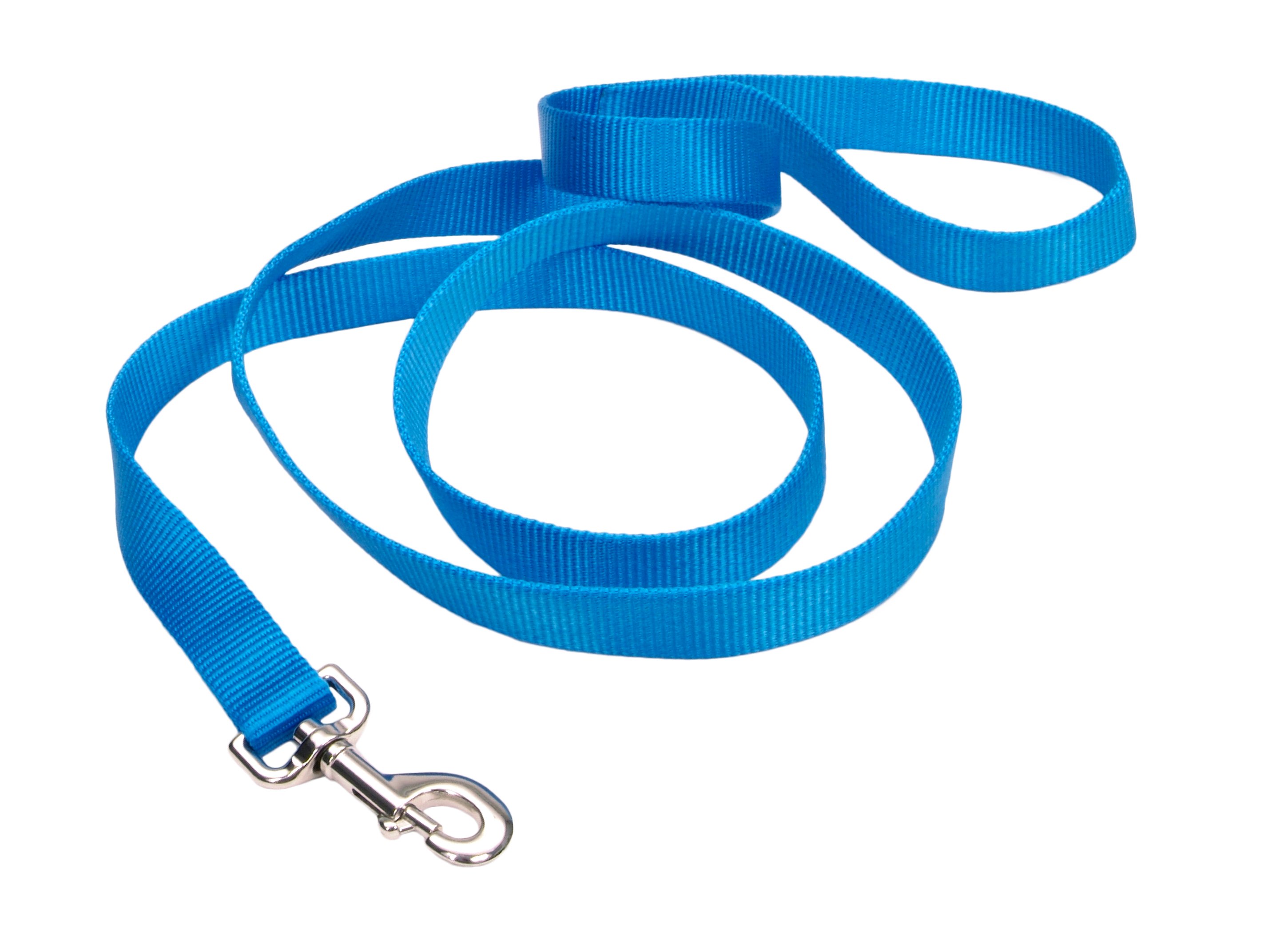 Coastal Pet Products 1 Inch X 6 Foot Lagoon Blue Leash - Shop Leashes ...