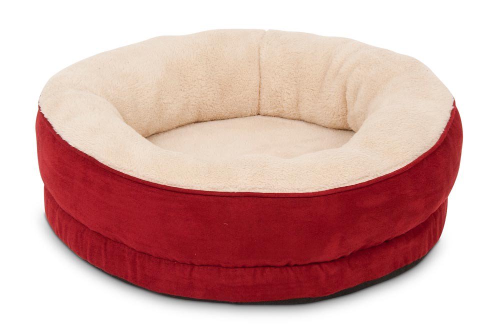 Aspen Pet Products 20 Inch Structured Round Pet Bed Shop Beds at HEB