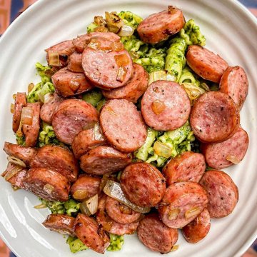 Kiolbassa Beef Hickory Smoked Sausage, 4 ct, 13 oz