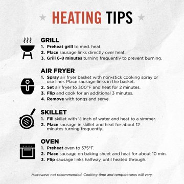 Kiolbassa Beef Hickory Smoked Sausage, 4 ct, 13 oz