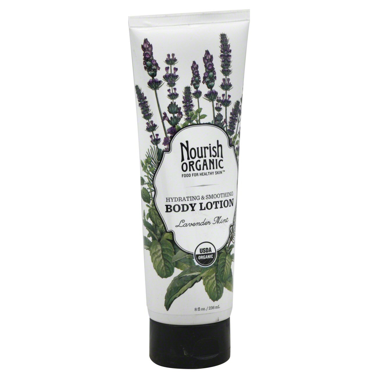 Nourish Organic Hydrating and Smoothing Lavender Mint Body Lotion