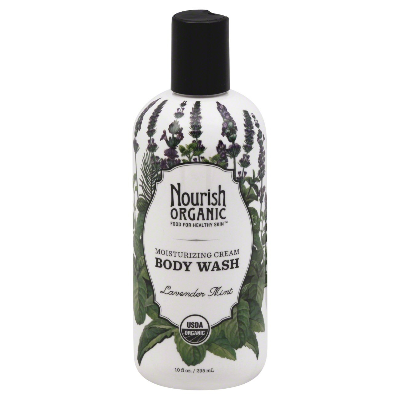 Nourish Organic Lavender Mint Moisturizing Cream Body Wash Shop Body
