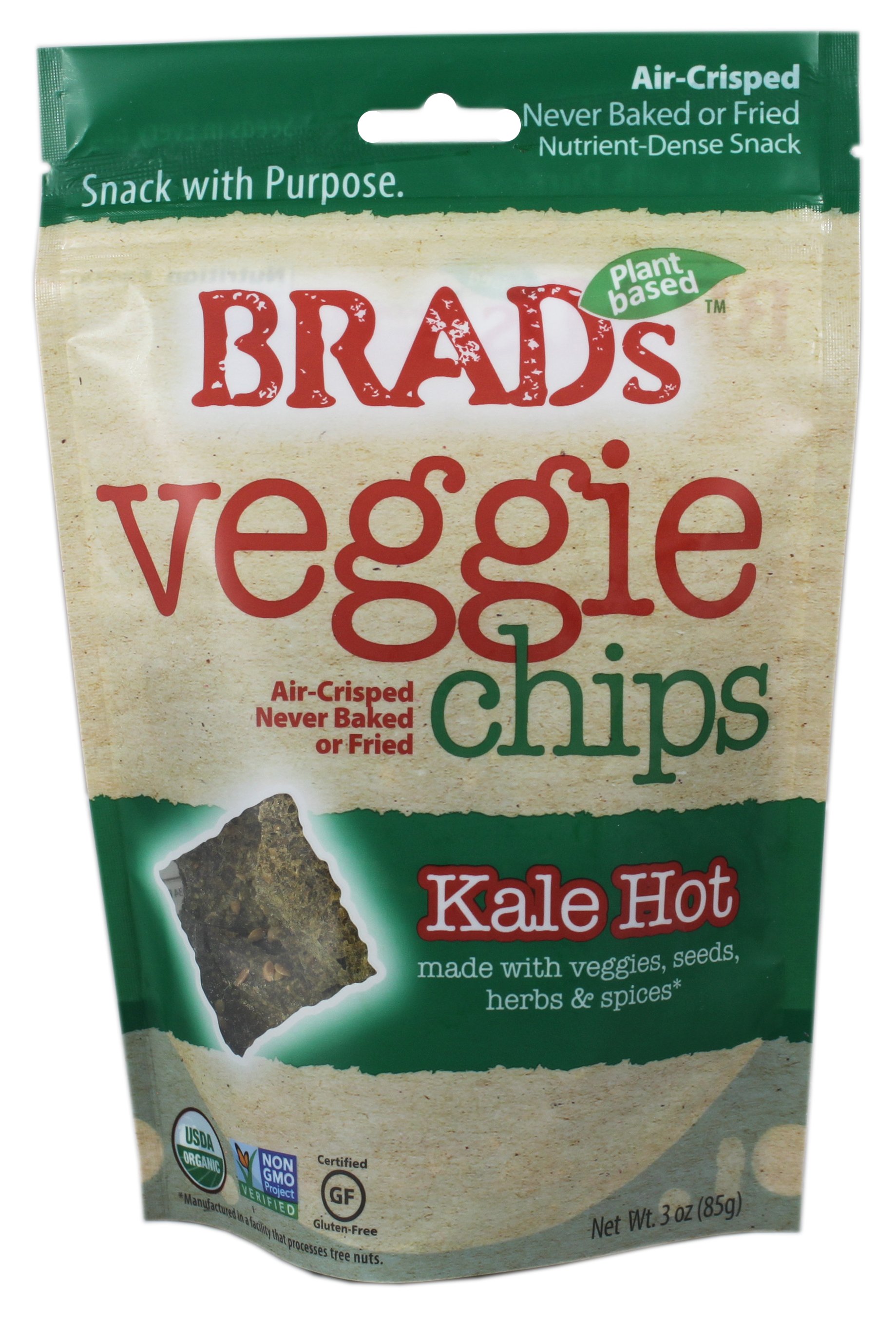 Brad's Plant Based Kale Veggie Chips, Oz, 55 OFF