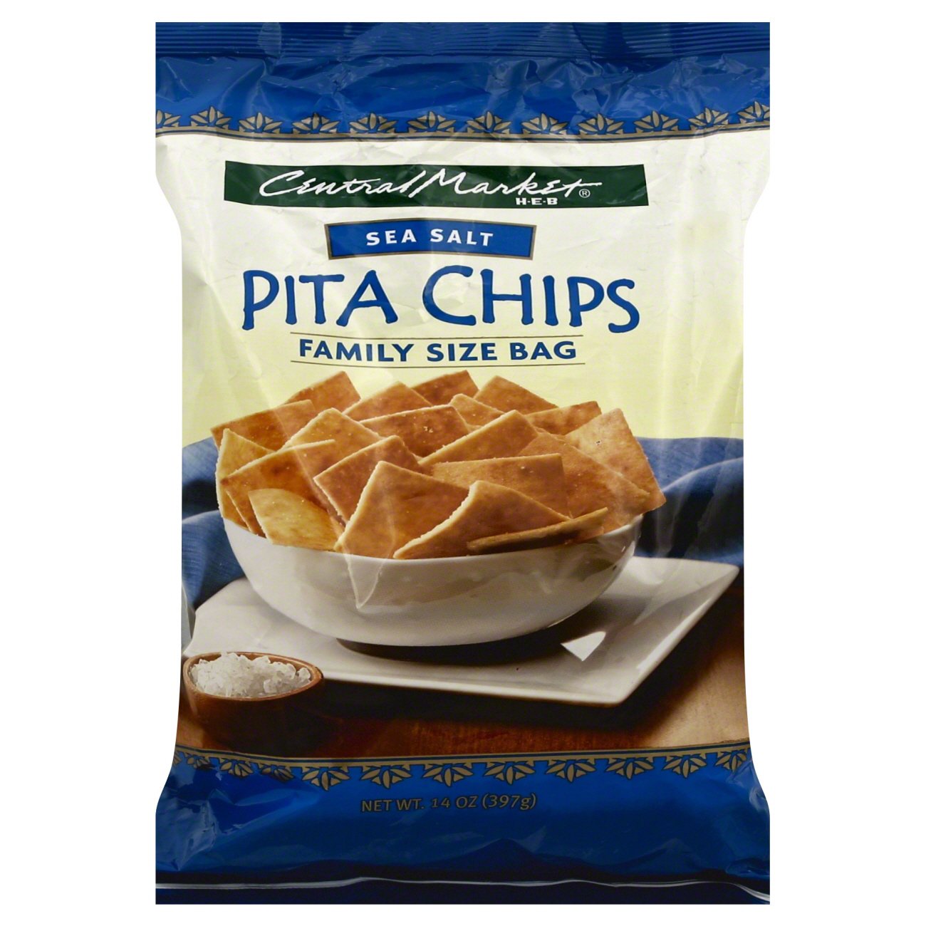 Central Market Sea Salt Pita Chips Shop Chips at HEB