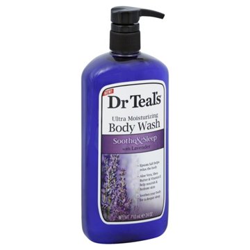 Dr Teal's Ultra Moisturizing Body Wash - Soothe & Sleep Lavender, 24 oz