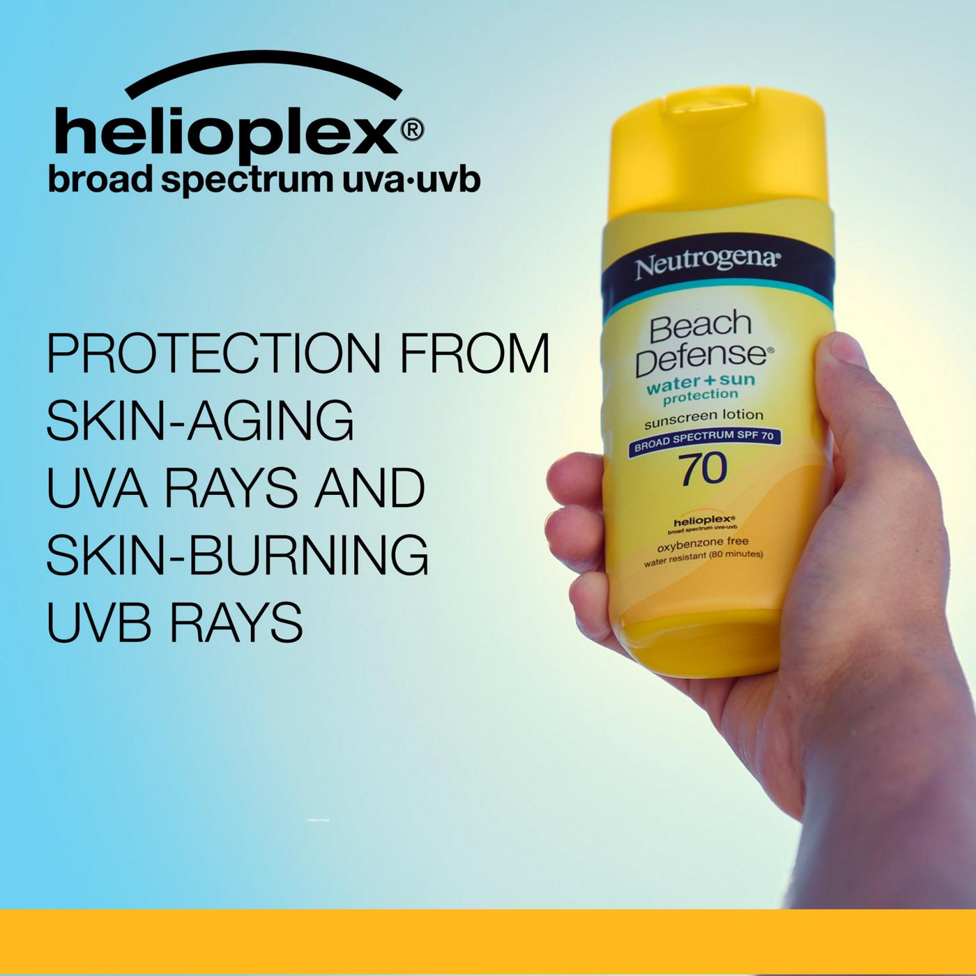 Neutrogena Beach Defense Sunscreen Lotion - SPF 70; image 2 of 8