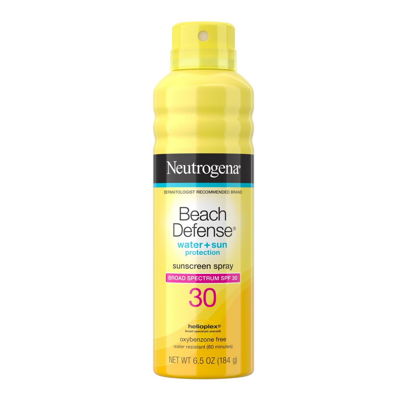 Neutrogena Beach Defense Spray Sunscreen - SPF 30; image 1 of 8