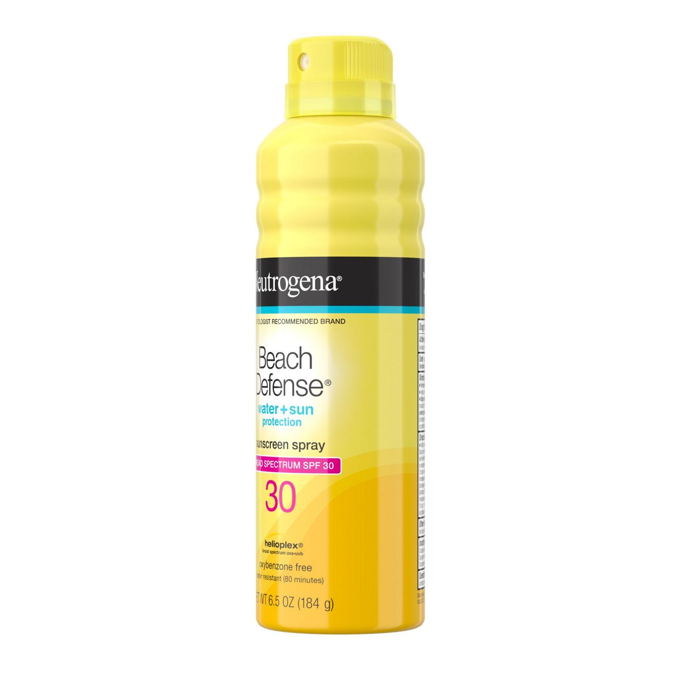 Neutrogena Beach Defense Spray Sunscreen - SPF 30; image 3 of 8