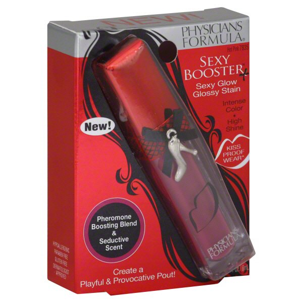 Physicians Formula Sexy Booster Hot Pink Glow Glossy Stain Shop Lip