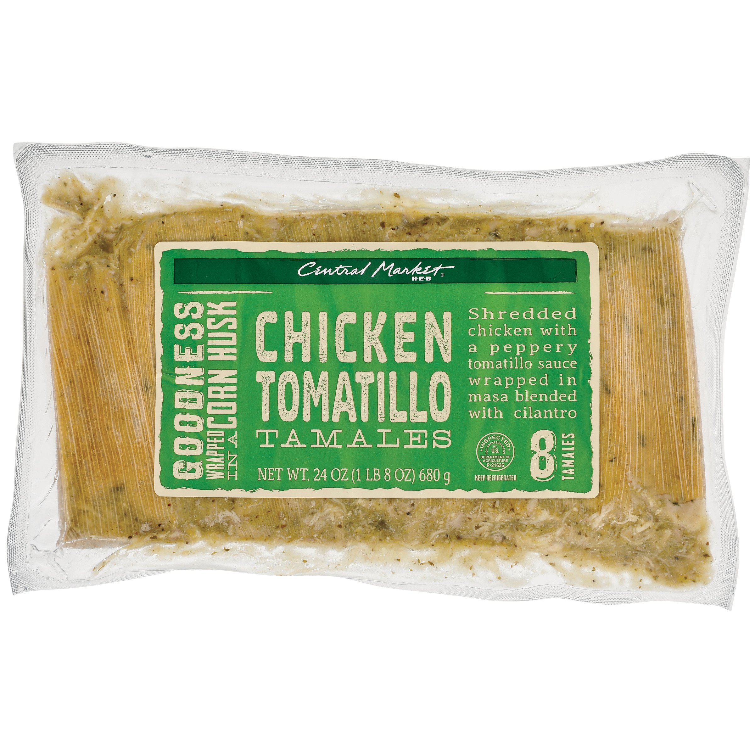 Central Market Chicken Tomatillo Tamales Shop Appetizers at HEB