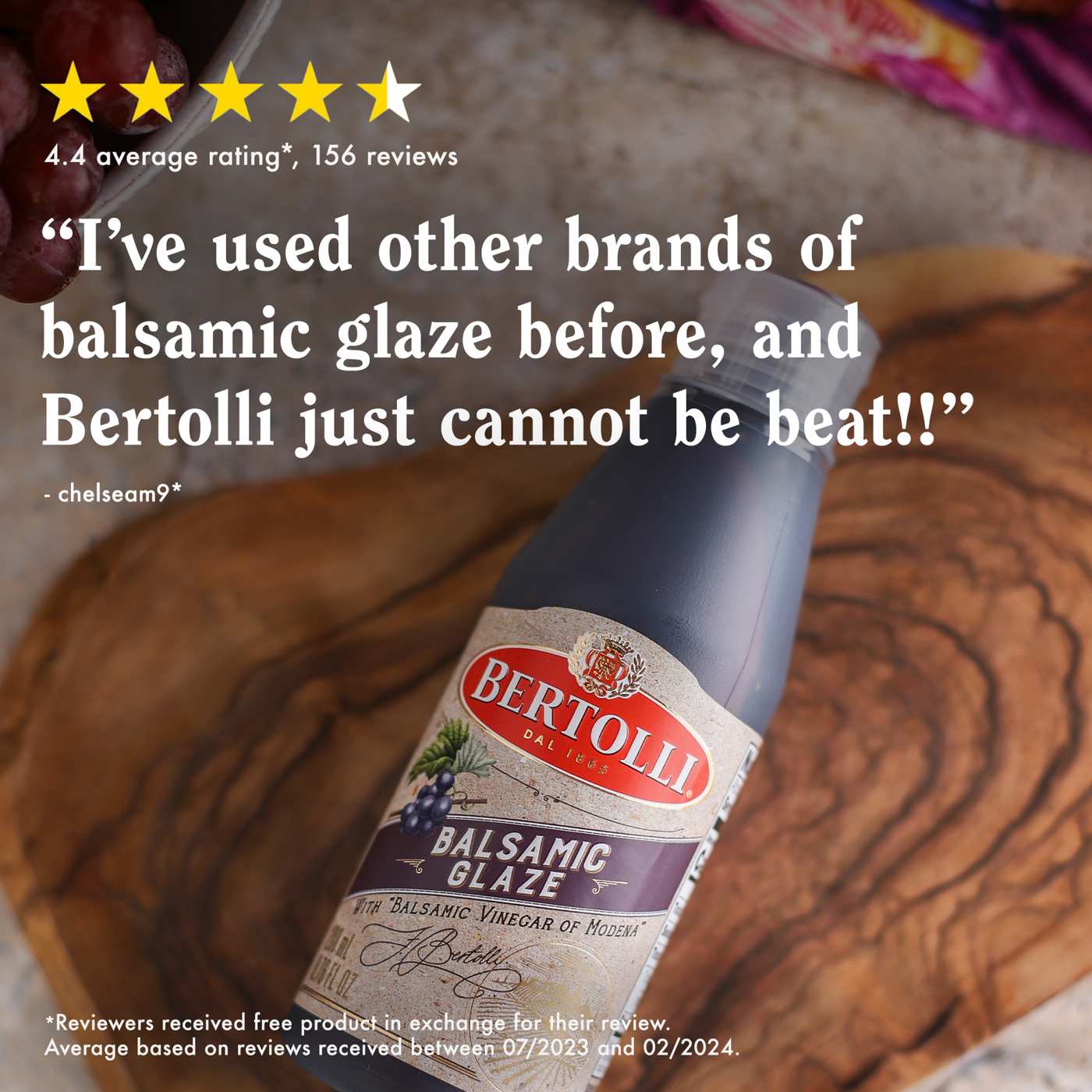 Bertolli Italian Glaze With Balsamic Vinegar; image 7 of 7