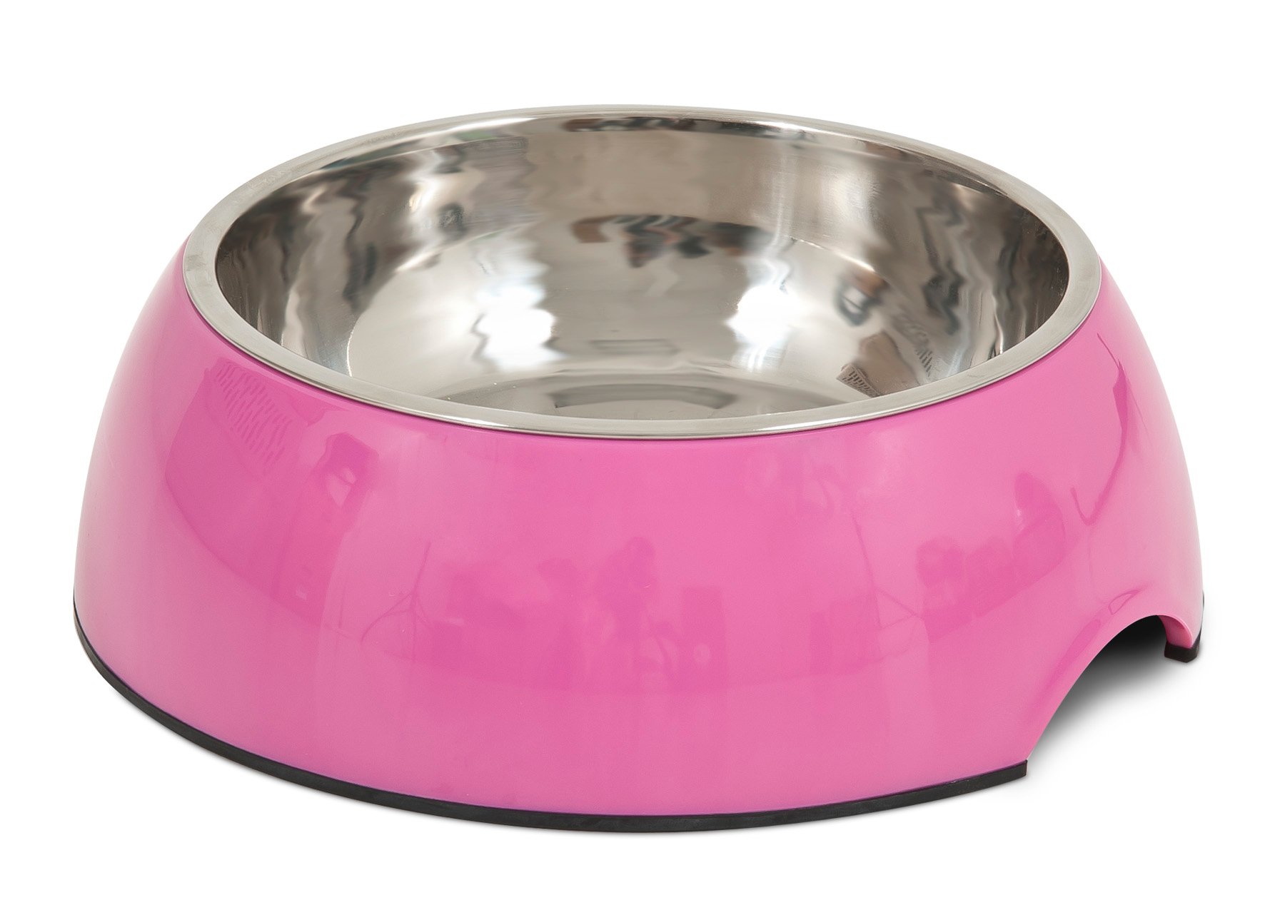 Petmate Pink Large 28 OZ Modern Melamine Single Feeder Bowl Shop