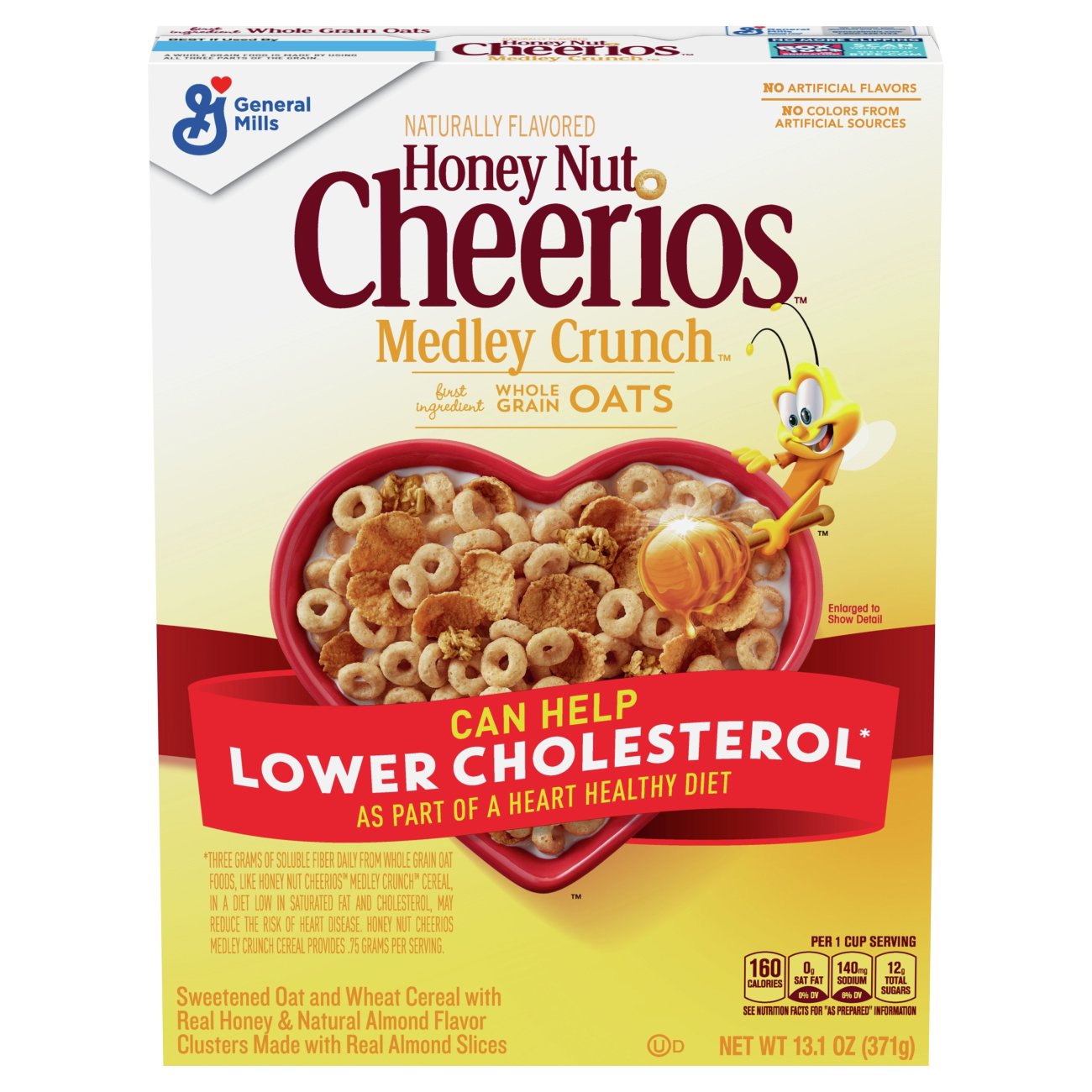 General Mills Honey Nut Cheerios Medley Crunch Cereal ...