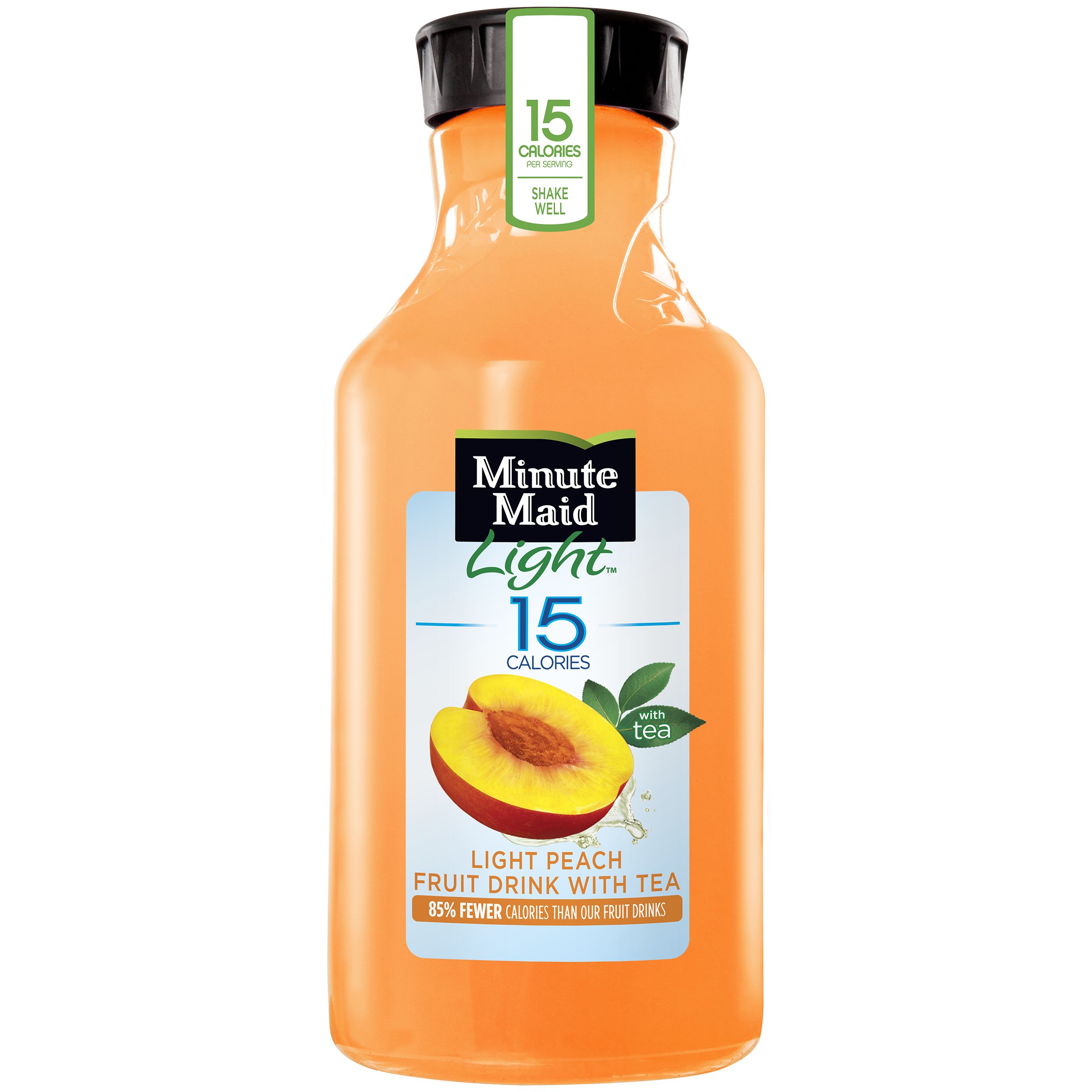minute-maid-light-peach-fruit-drink-with-tea-shop-juice-at-h-e-b