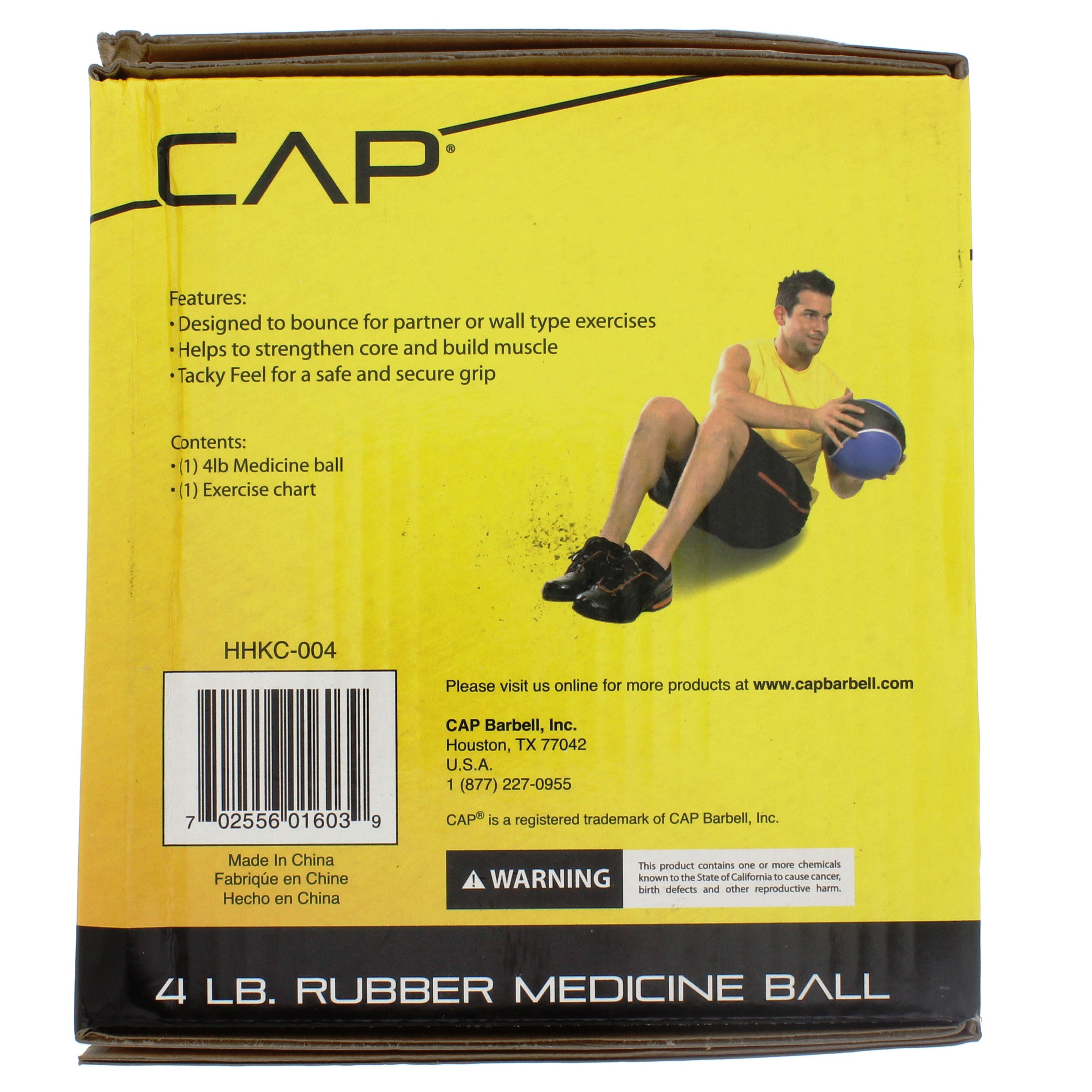 Cap barbell discount rubber medicine ball