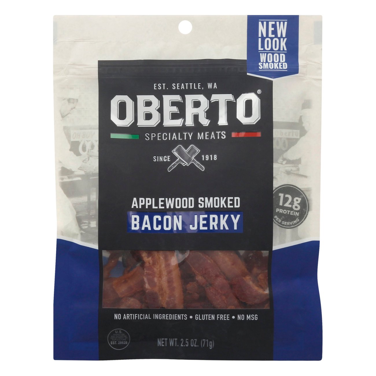 Oberto Bacon Jerky Shop Jerky at HEB